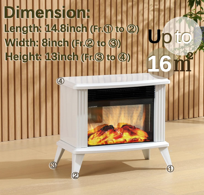 An application scenario or product detail of mini fireplace - Image 16