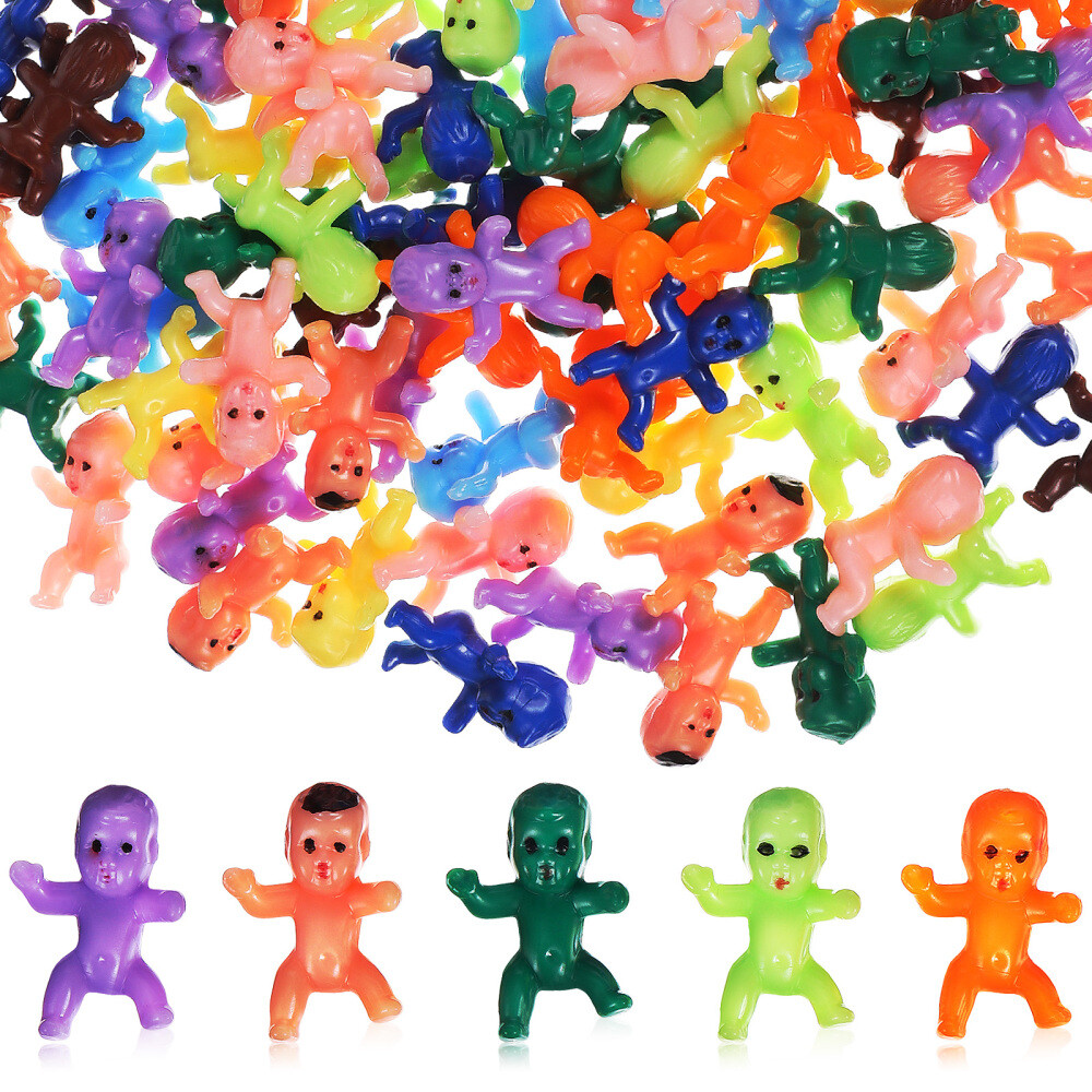An application scenario or product detail of mini plastic babies - Image 3