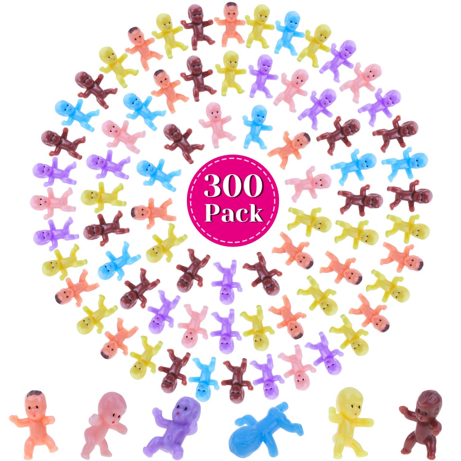 An application scenario or product detail of mini plastic babies - Image 10