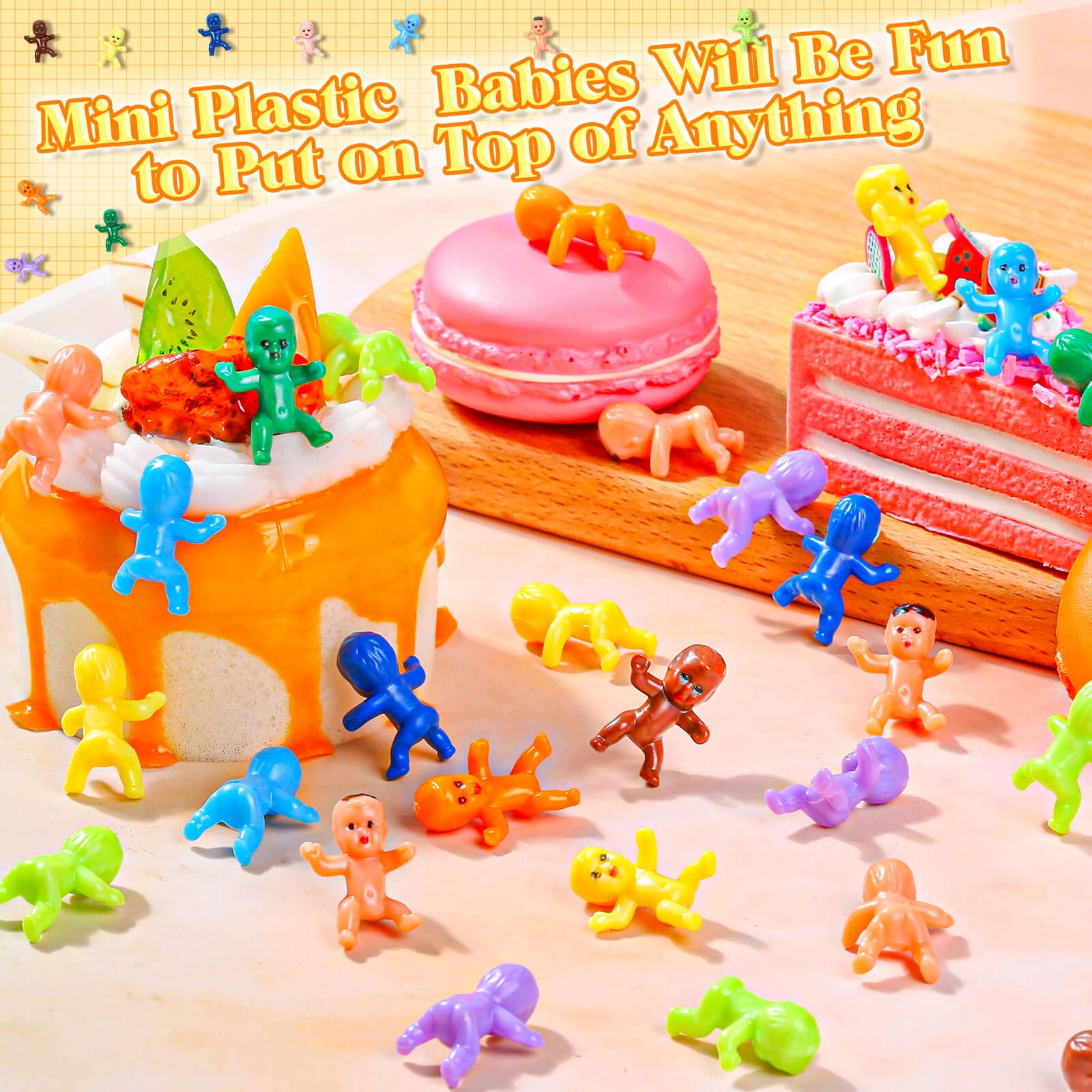 An application scenario or product detail of mini plastic babies - Image 14