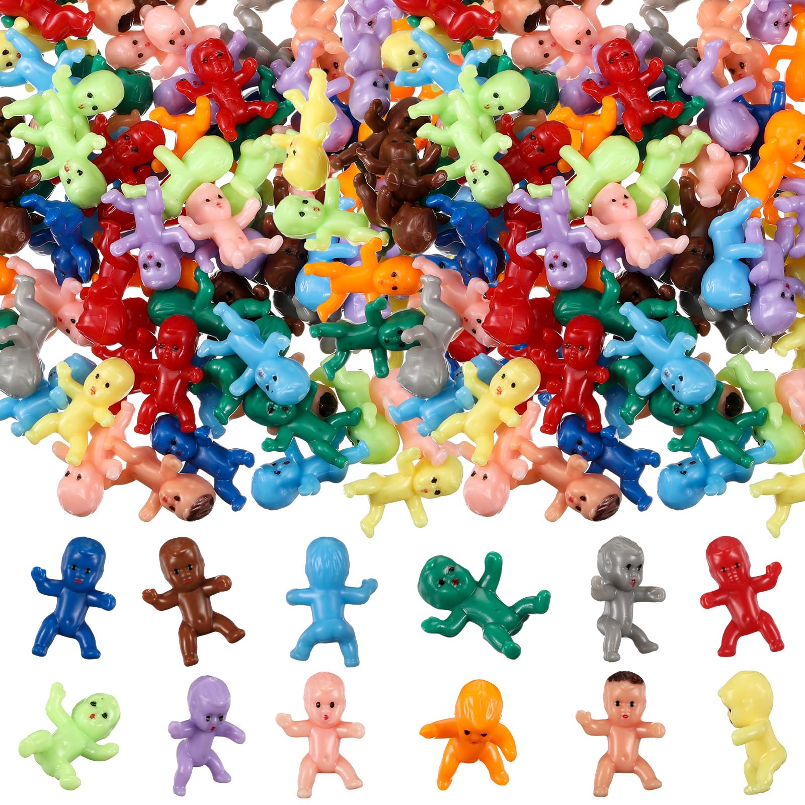 An application scenario or product detail of mini plastic babies - Image 17