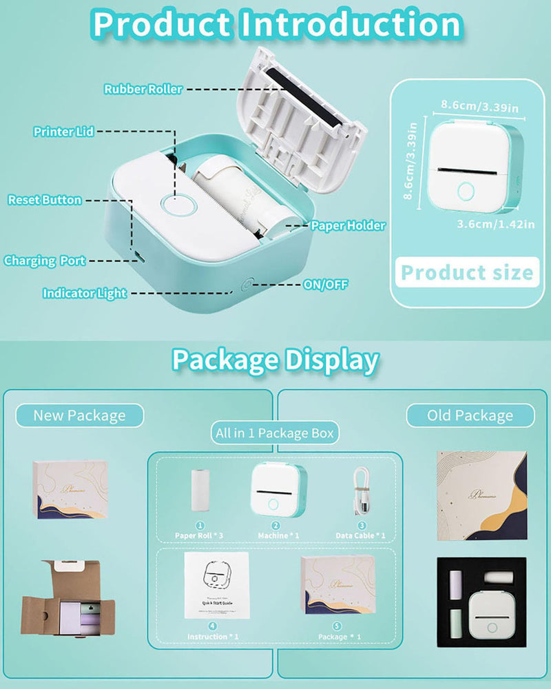 An application scenario or product detail of mini sticker printer - Image 10