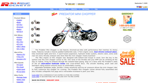 Mini Pocket Rockets - Predator Mini Chopper