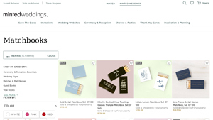 Minted - Custom Matchboxes