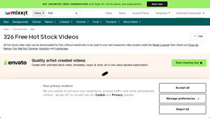 Mixkit - Unlimited AI Videos