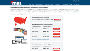 MNI - Comprehensive Manufacturer Directory