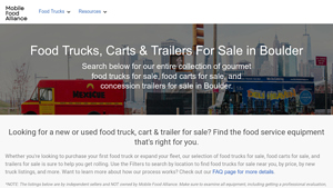 Mobile Food Alliance - Food Trucks & Carts for Sale