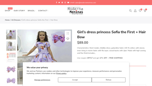 Modern Ameninas - Sofia First Dress