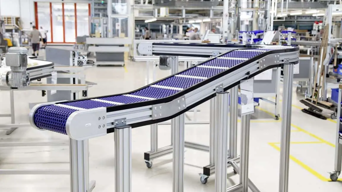 An application scenario or product detail of modular belt conveyors - Image 1