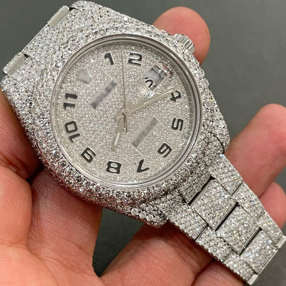 An application scenario or product detail of moissanite rolex - Image 1