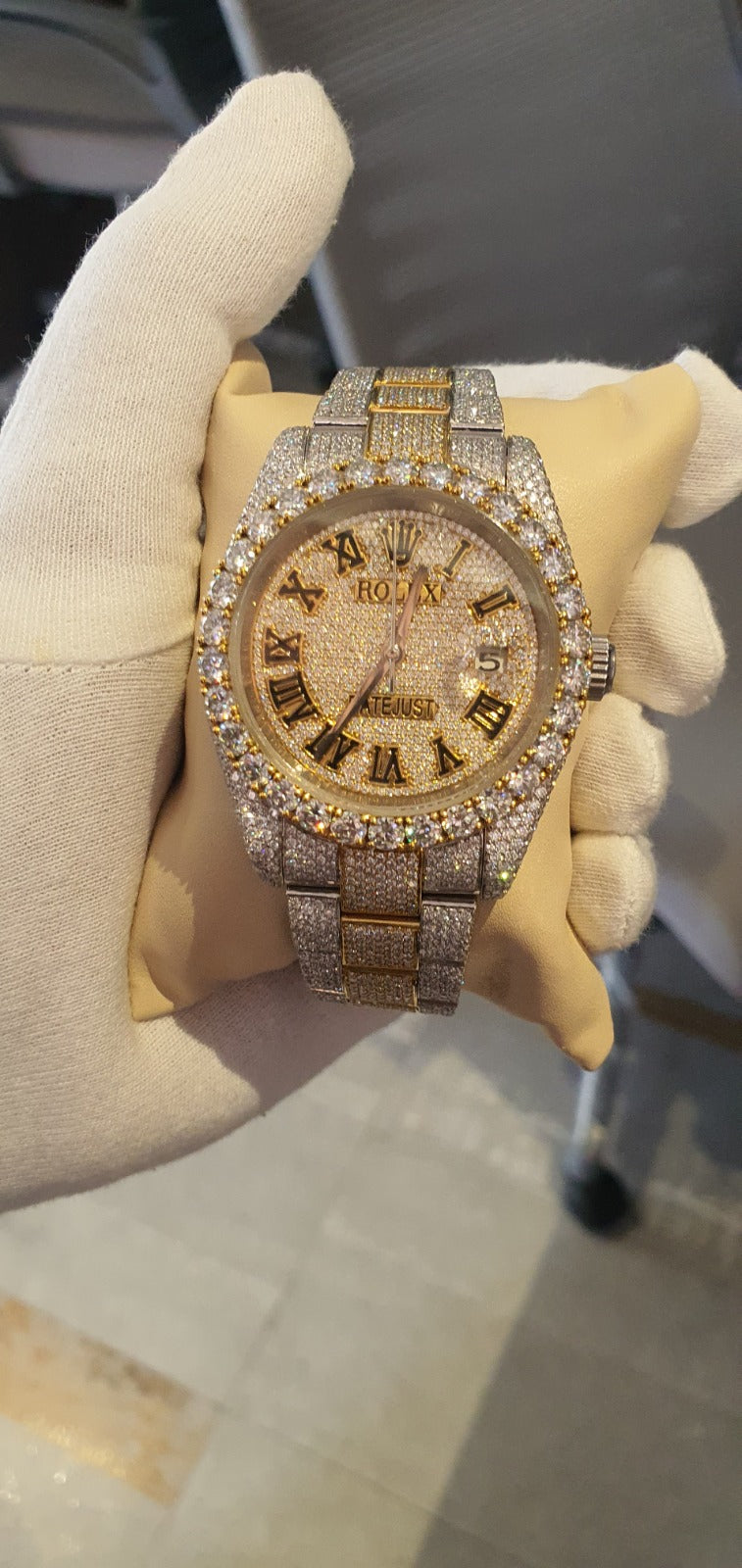 An application scenario or product detail of moissanite rolex - Image 6