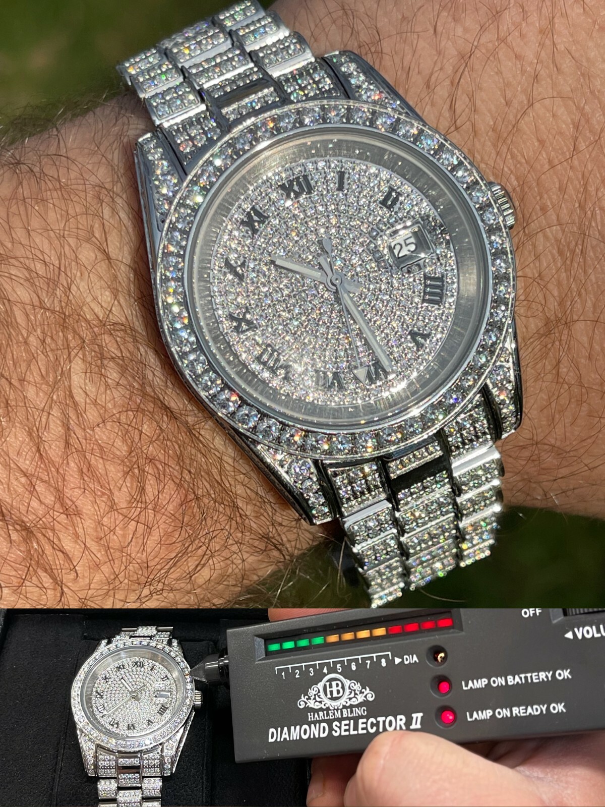 An application scenario or product detail of moissanite rolex - Image 7