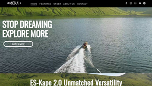 Mokai - ES-Kape 2.0 Jet-Powered Kayak