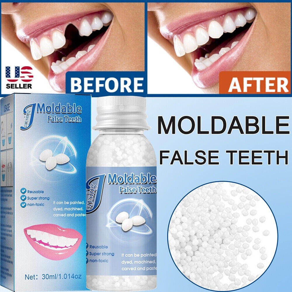 An application scenario or product detail of moldable false teeth - Image 2