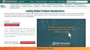 Molded Urethane - Polyurethane Molding Solutions