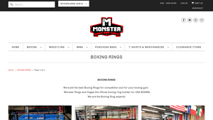 Monster Rings - Boxing Rings for Competitions & Gyms