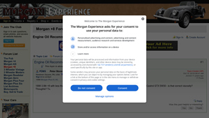Morgan Experience - Recommended Engine Oils