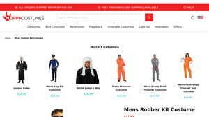 Morphsuits - Mens Robber Kit Costume