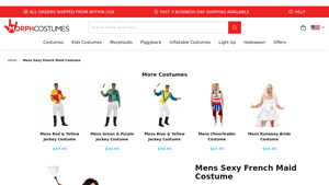 Fun Shack - Men’s Sexy French Maid Costume