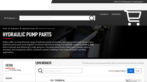 Motion - Hydraulic Pump Accessories