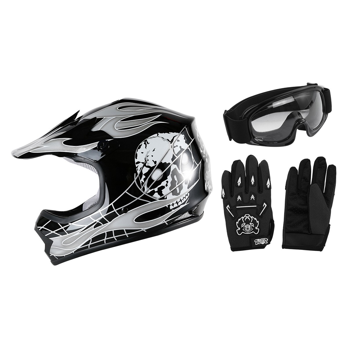 An application scenario or product detail of motocross helmet skull - Image 2