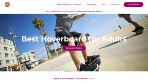 Motoped - Top 5 Hoverboards for Adults