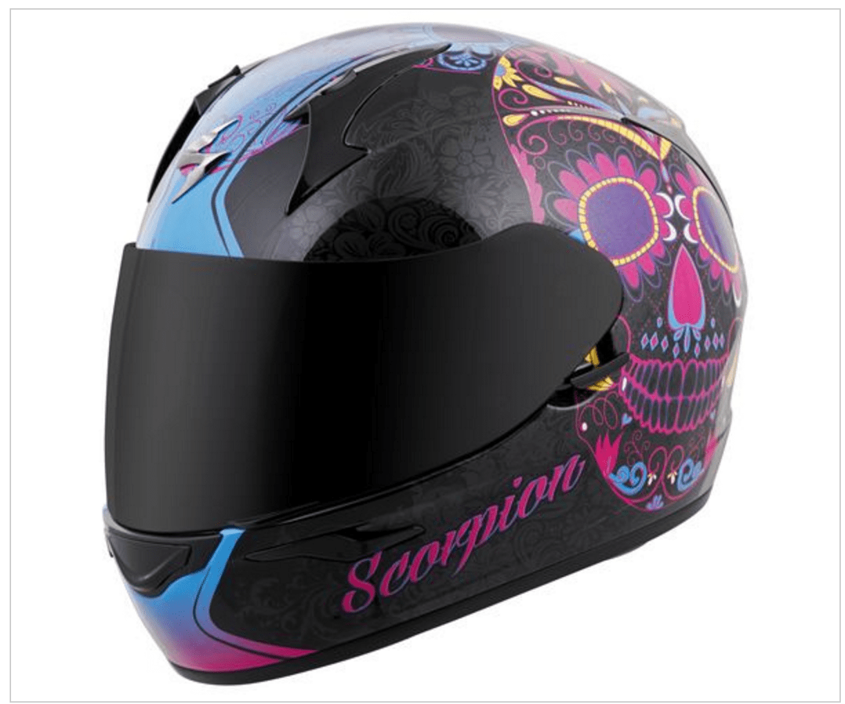 An application scenario or product detail of motorbike helmet skull - Image 17