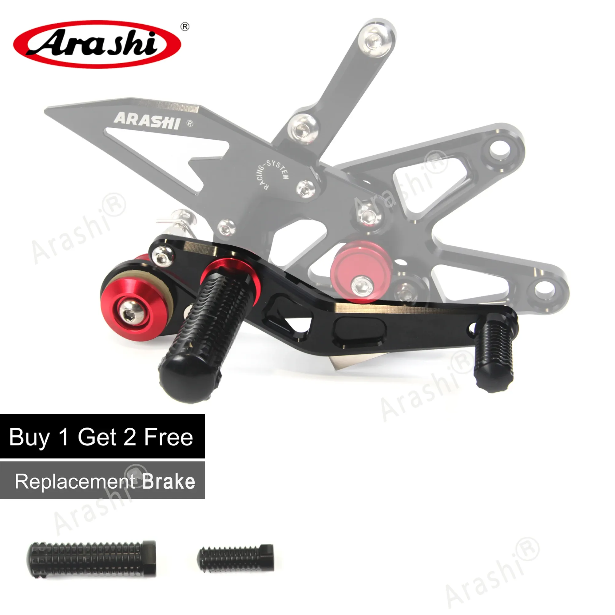 An application scenario or product detail of motorcycle footrest brake and shifter replacement - Image 10