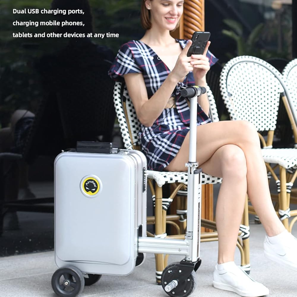 An application scenario or product detail of motorized luggage - Image 10