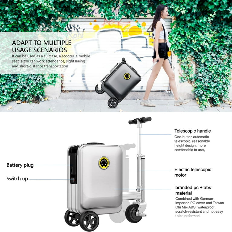 An application scenario or product detail of motorized luggage - Image 22