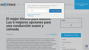 Motrike - Triciclo para Adultos