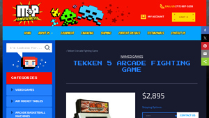 Namco - Tekken 5 Arcade Fighting Game