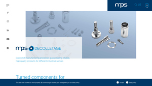 MPS Décolletage - High-Precision Turned Components