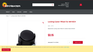 Mr. Heater - Locking Caster Wheel for MH18CH