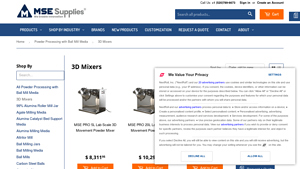 MSE Supplies - 3D Mixers