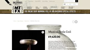MTFX - Musical Tesla Coil