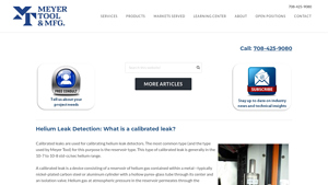 MTM Inc - Calibrated Helium Leaks