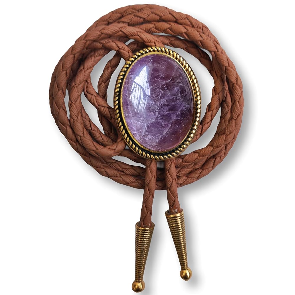 An application scenario or product detail of multi color bolo tie leather - Image 13