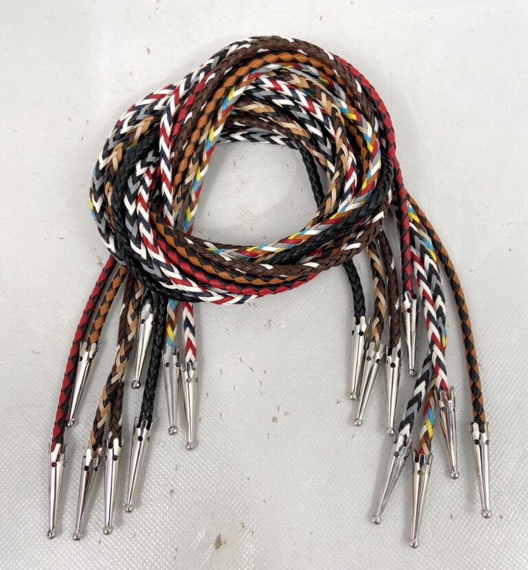 Featured image for the multi color bolo tie leather guide