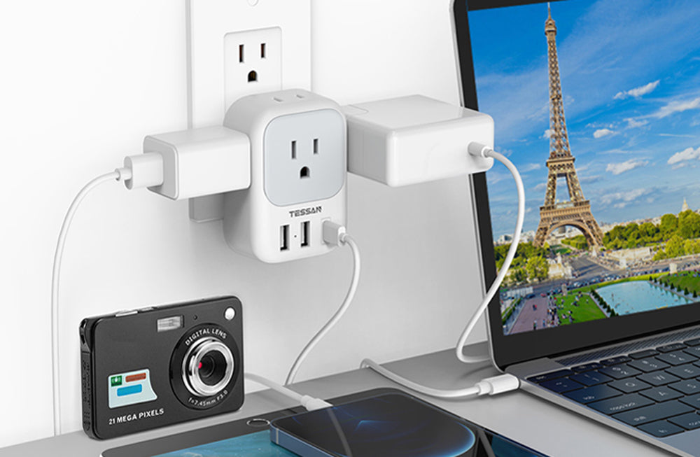 An application scenario or product detail of multi plug adapter - Image 19
