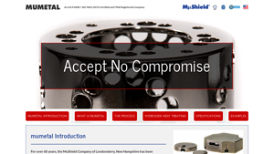 Mumetal - High Permeability Magnetic Shielding Material