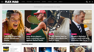 Flex Mag - WordPress News & Magazine Theme