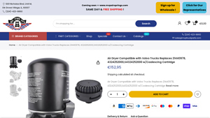 MVP Truck Parts - Air Dryer Compatible with Volvo Trucks