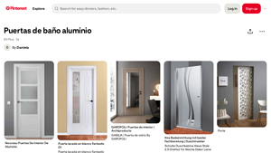 Pinterest - Puertas de Baño