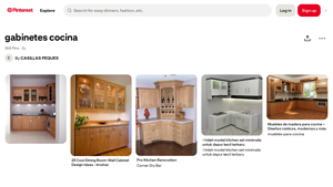 Pinterest - Modular Kitchen Cabinets