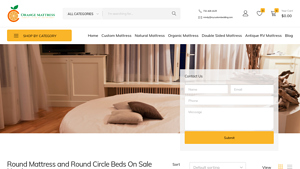 MyCustomBedding - Custom Round Mattresses
