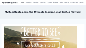 My Dear Quotes - Inspirational Wisdom Collection