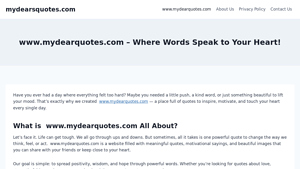 My Dears Quotes - Inspirational Quote Collections