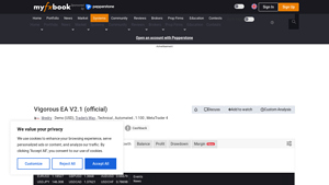 Vigorous EA V2.1 - Forex Trading System