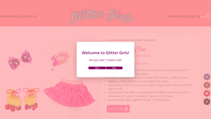 Glitter Girls - Roller Skating Fun Outfit